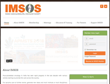 Tablet Screenshot of imsos.org